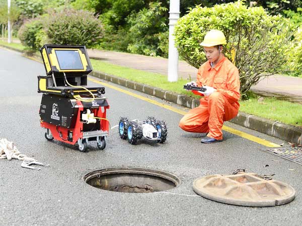 蒲县管道机器人检测